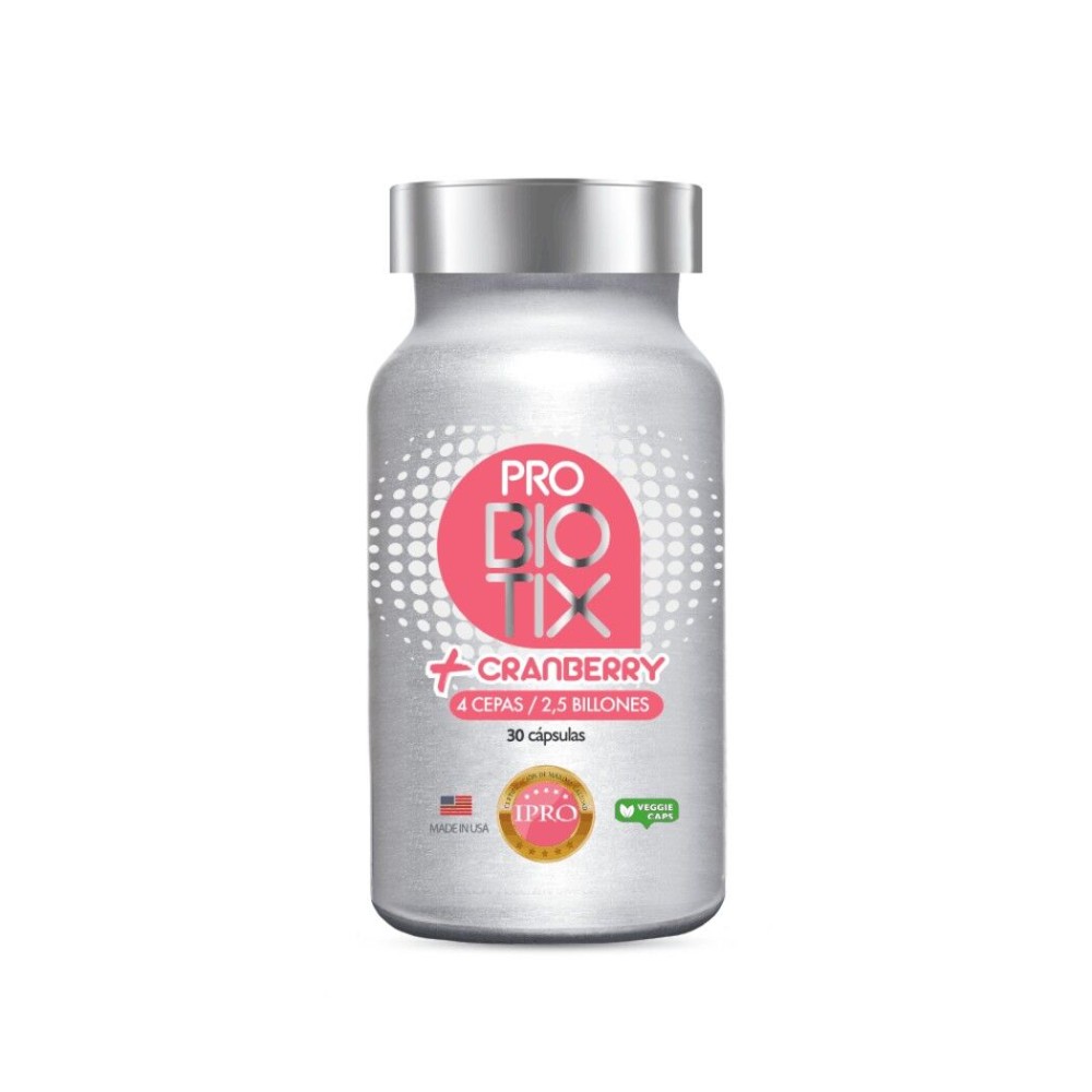 Probiotix Cranberry 30 Cápsulas Probiotix Cranberry 30 Cápsulas